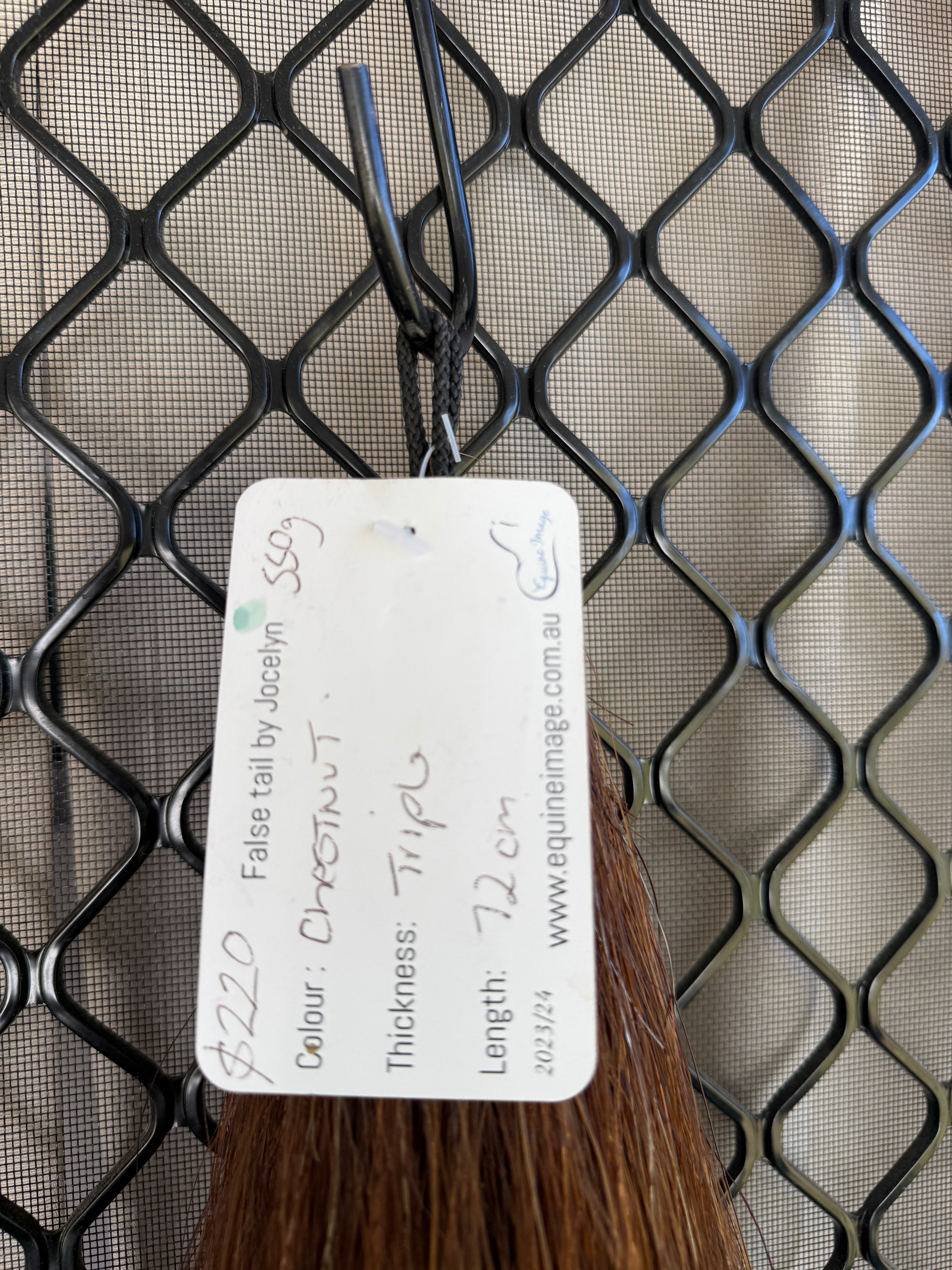 Chestnut Triple Thickness 72 cm cut end