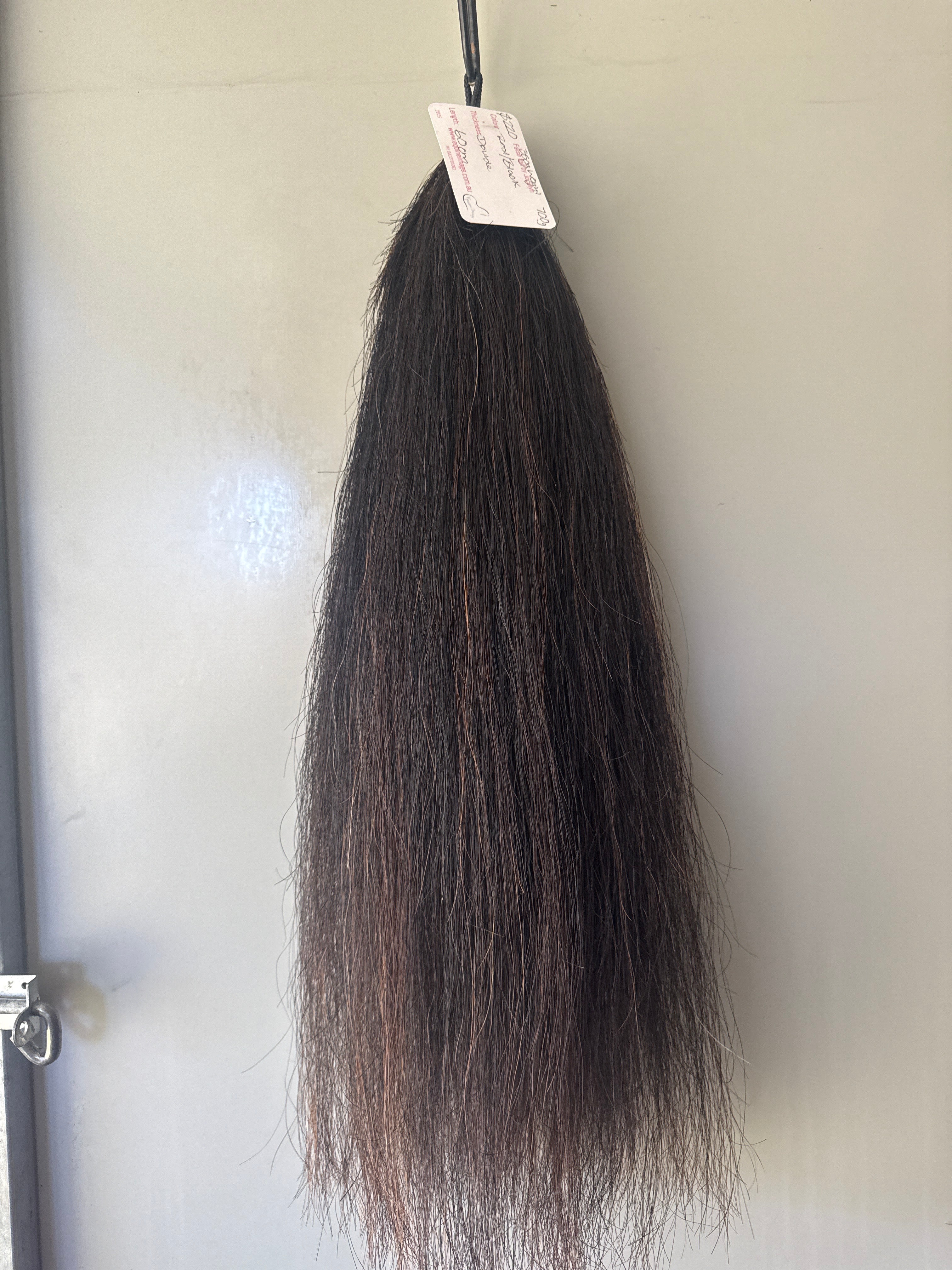 Weighted Dark Red /black 60cm long Double thickness Final weight 700g
