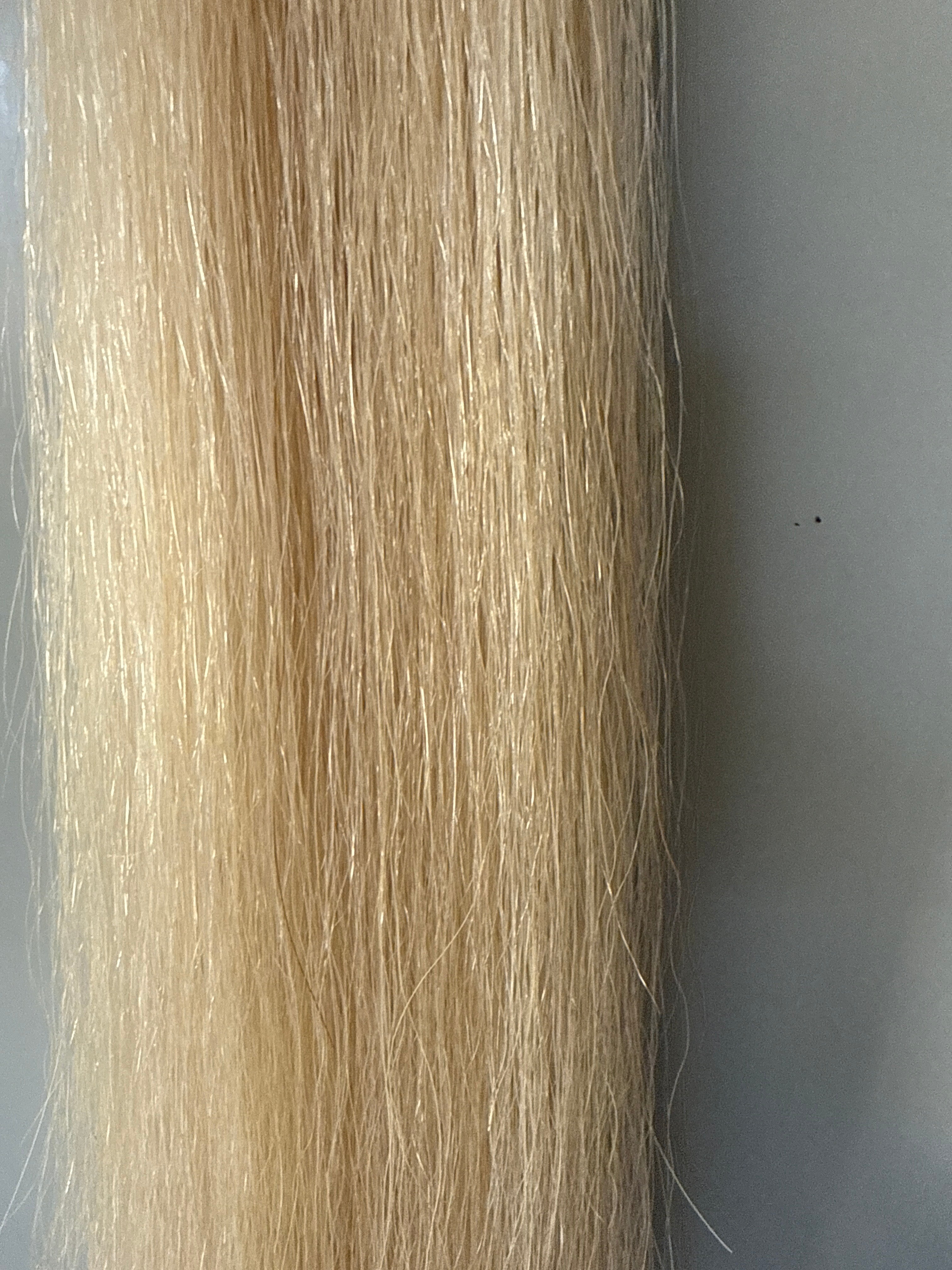 Blonde Single thickness 90 cm natural end