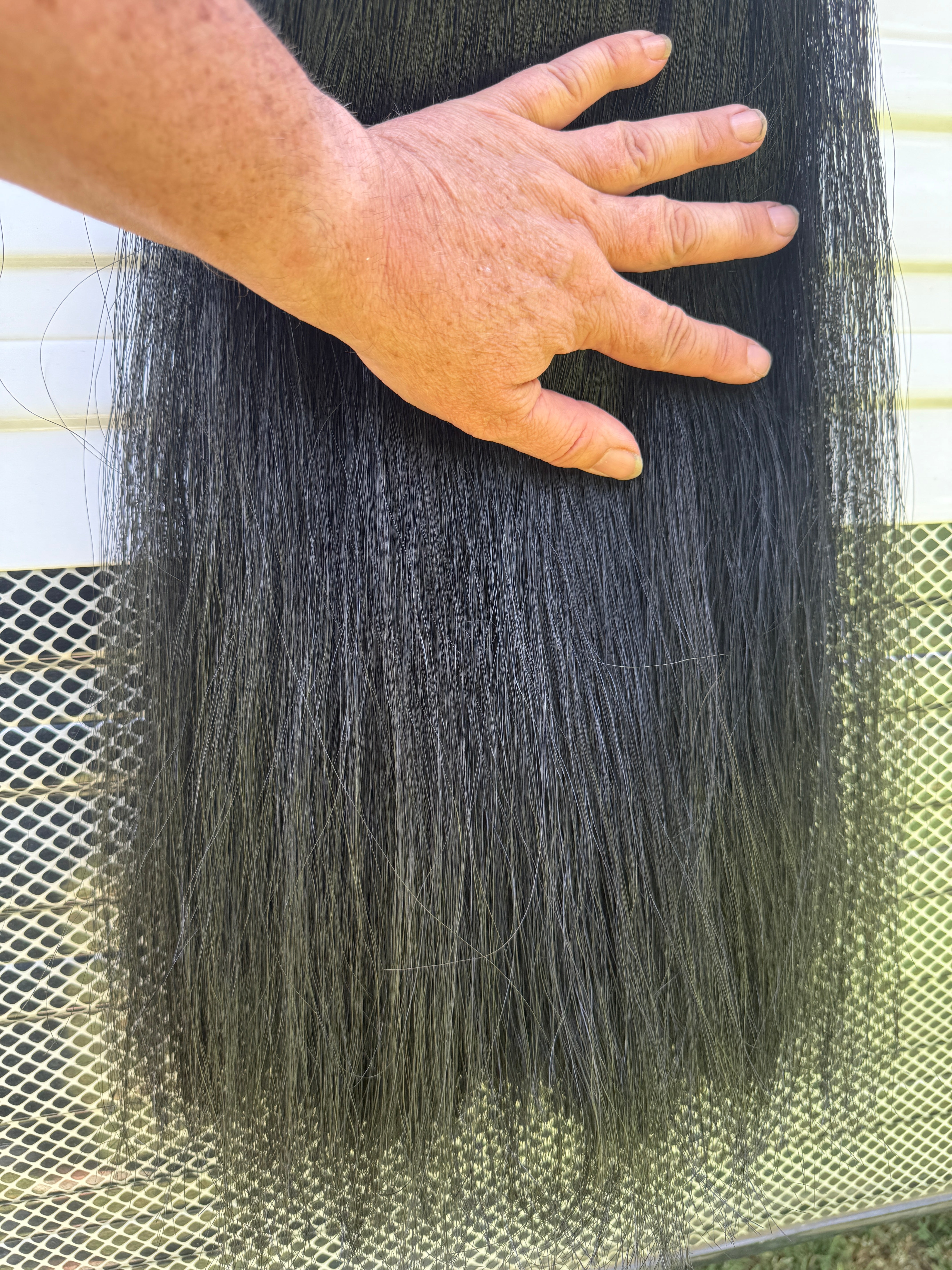 Weight Dyed Black Double thickness  72 cm long with 500g weight added Final weight = 1000g