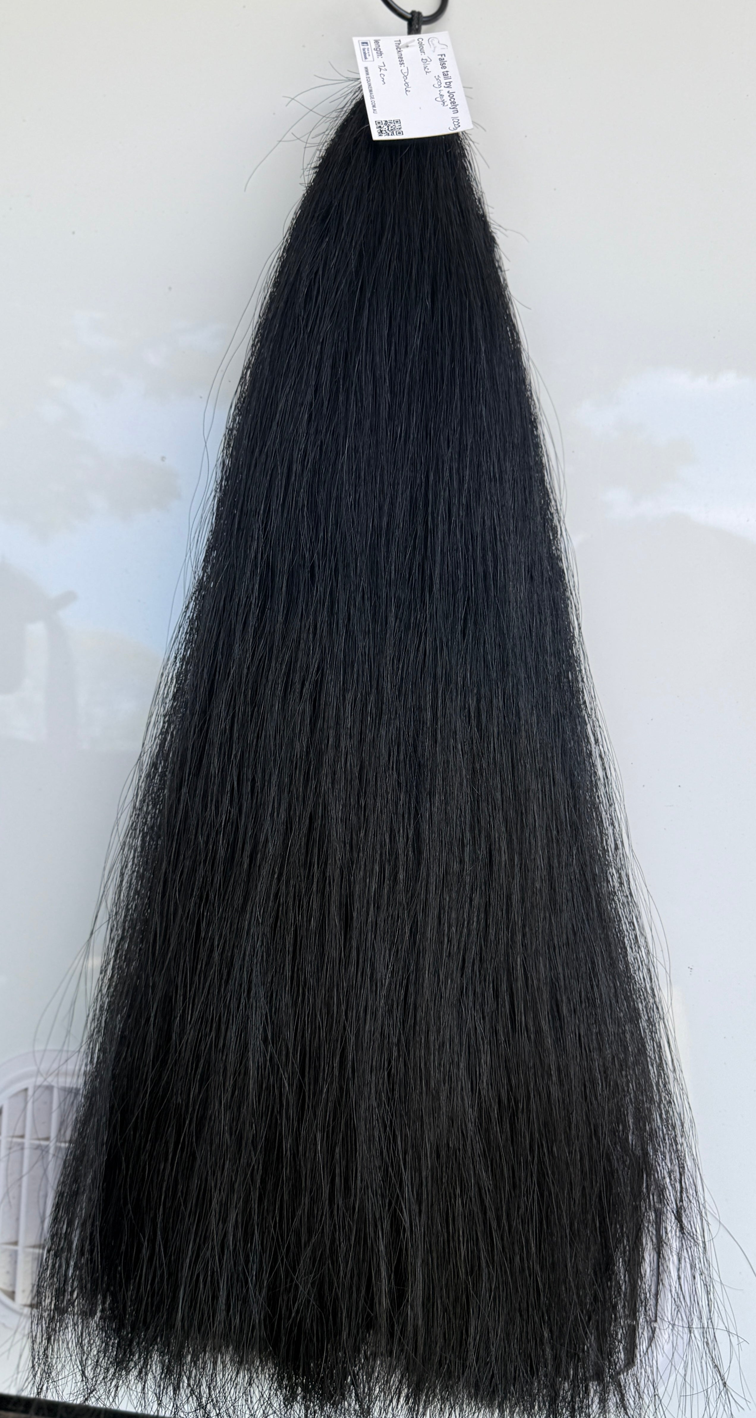 Weight Dyed Black Double thickness  72 cm long with 500g weight added Final weight = 1000g