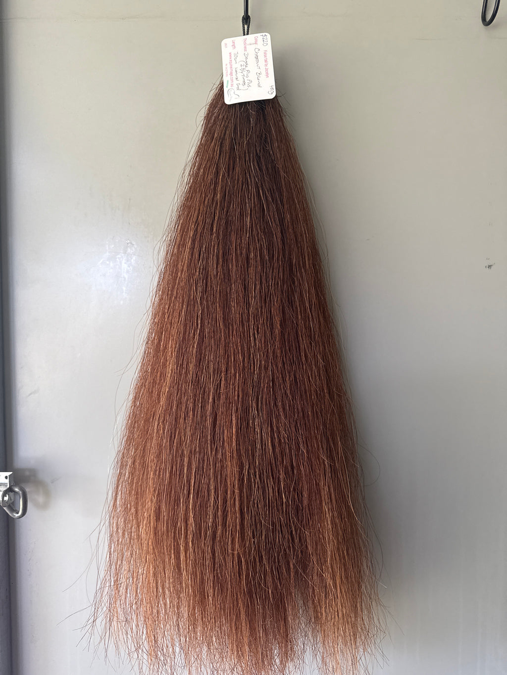 Chestnut mix blend 70 cm natural end 70 cm Double plus 2.5-2 3/4 times ) 480g