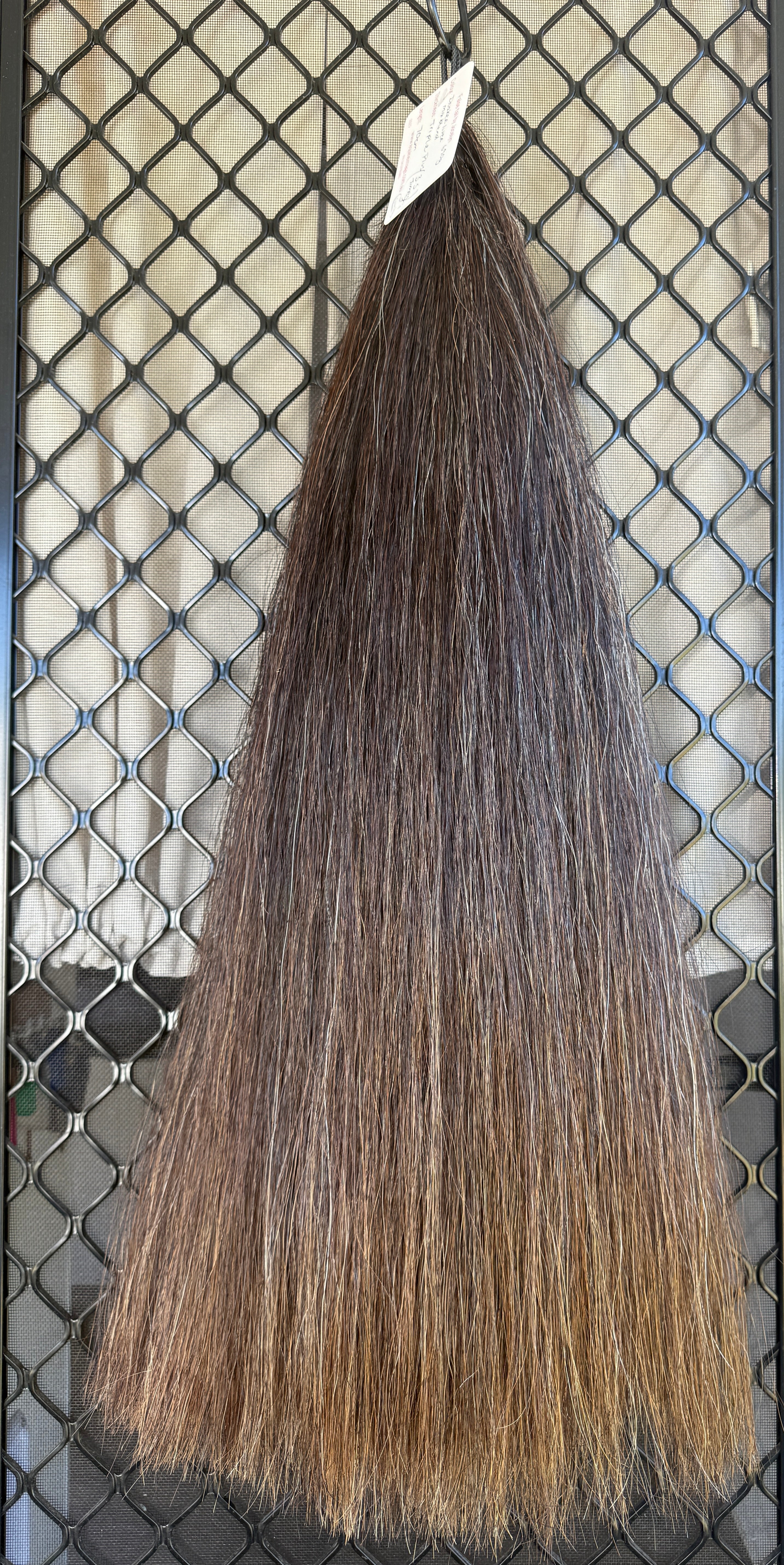 Dark liver mix blend Triple plus 3.5 times 70 cm cut end