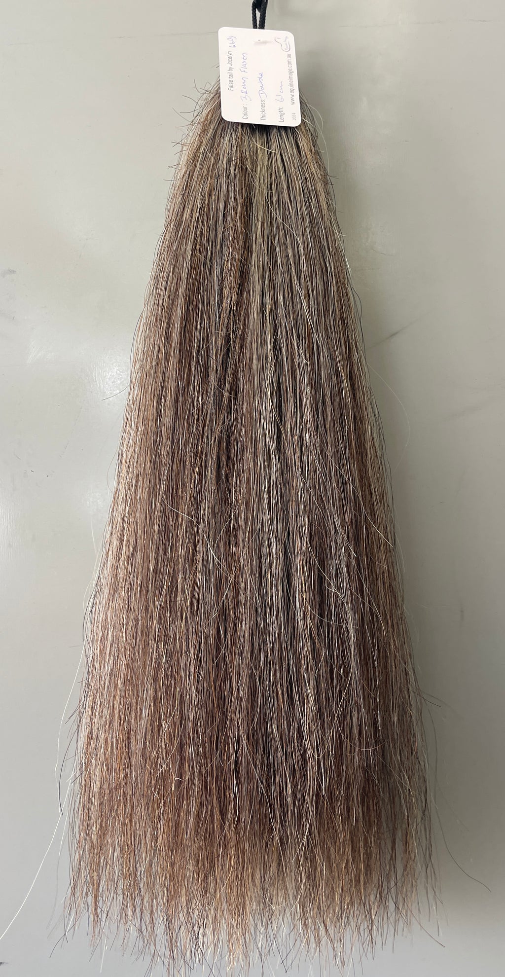 Weighted Brown Flaxen Double thickness 61 cm final weight 660g