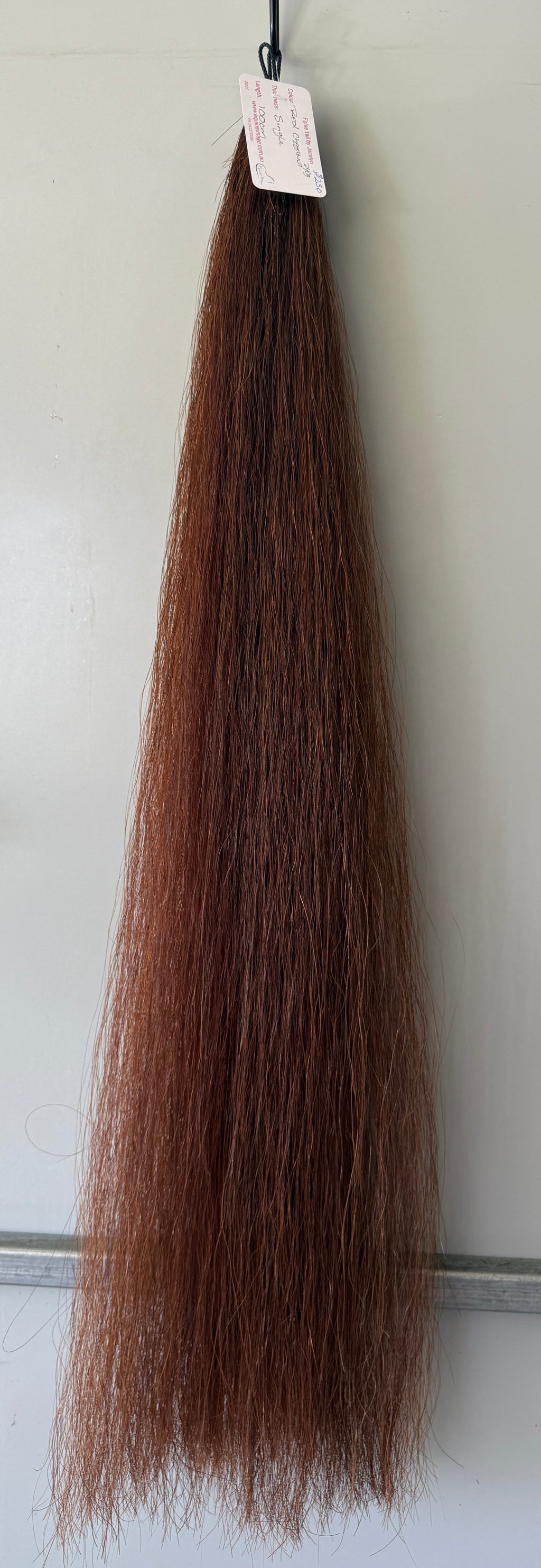 Qhorse Red Chestnut Single thickness 240g of hair 100 cm suit Dressage