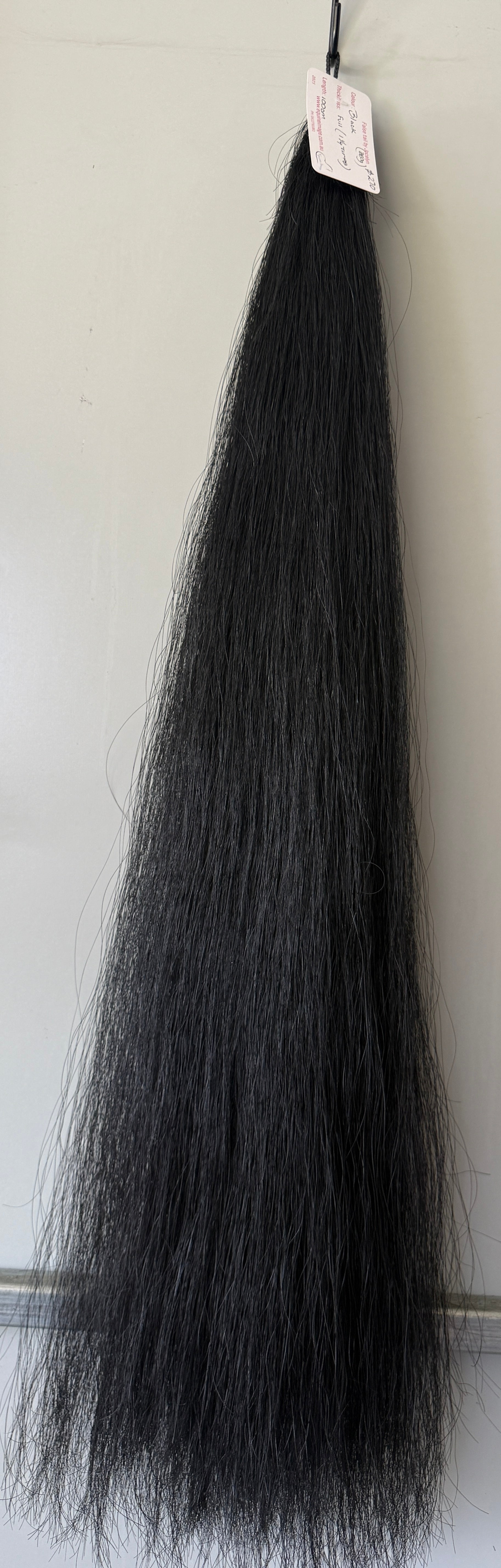Black - Full plus 1 1/4 thickness 100 cm cut end suit Dressage 350g