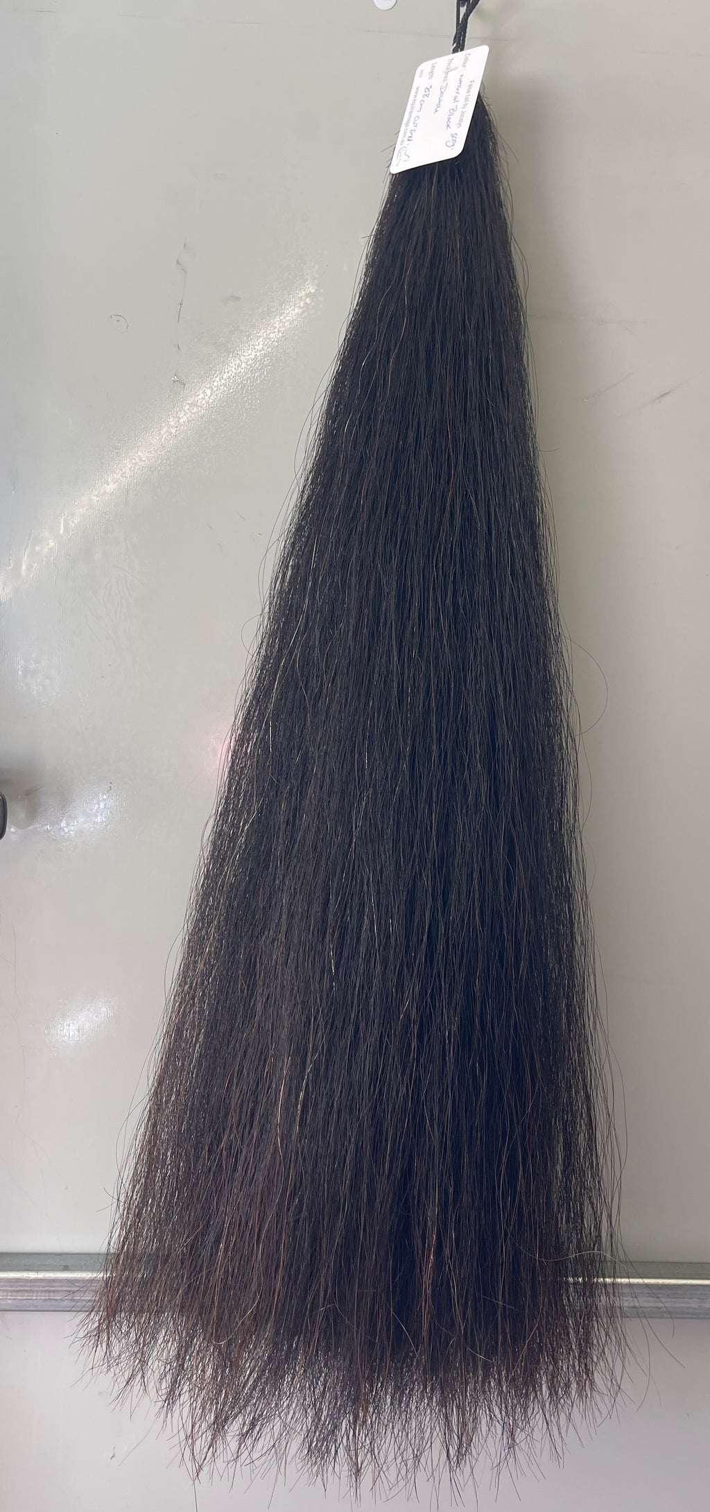 Natural Black 88 cm cut end Double thickness