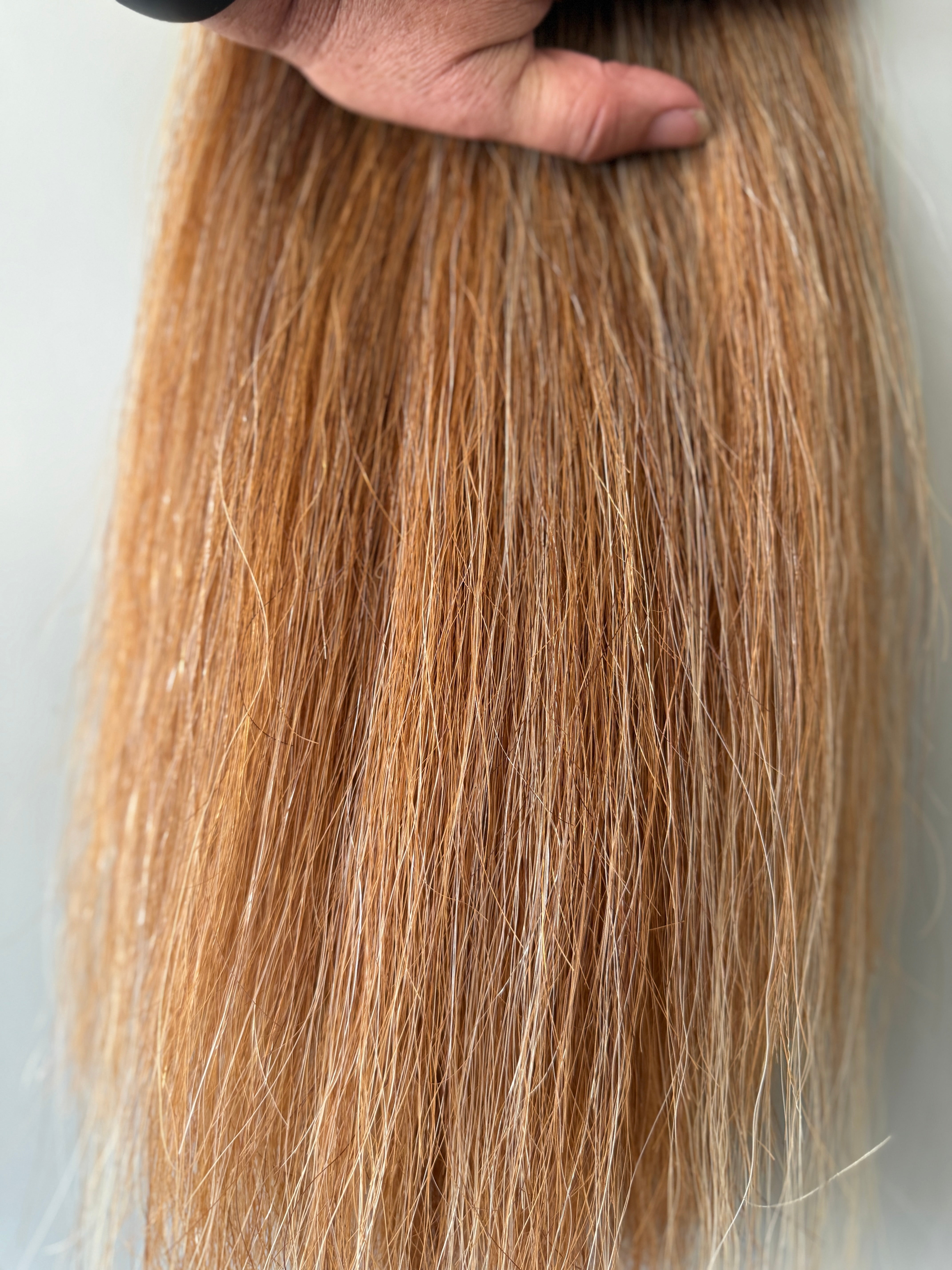 Light Flaxen chestnut mix Full plus (1 3/4) Times 65 cm