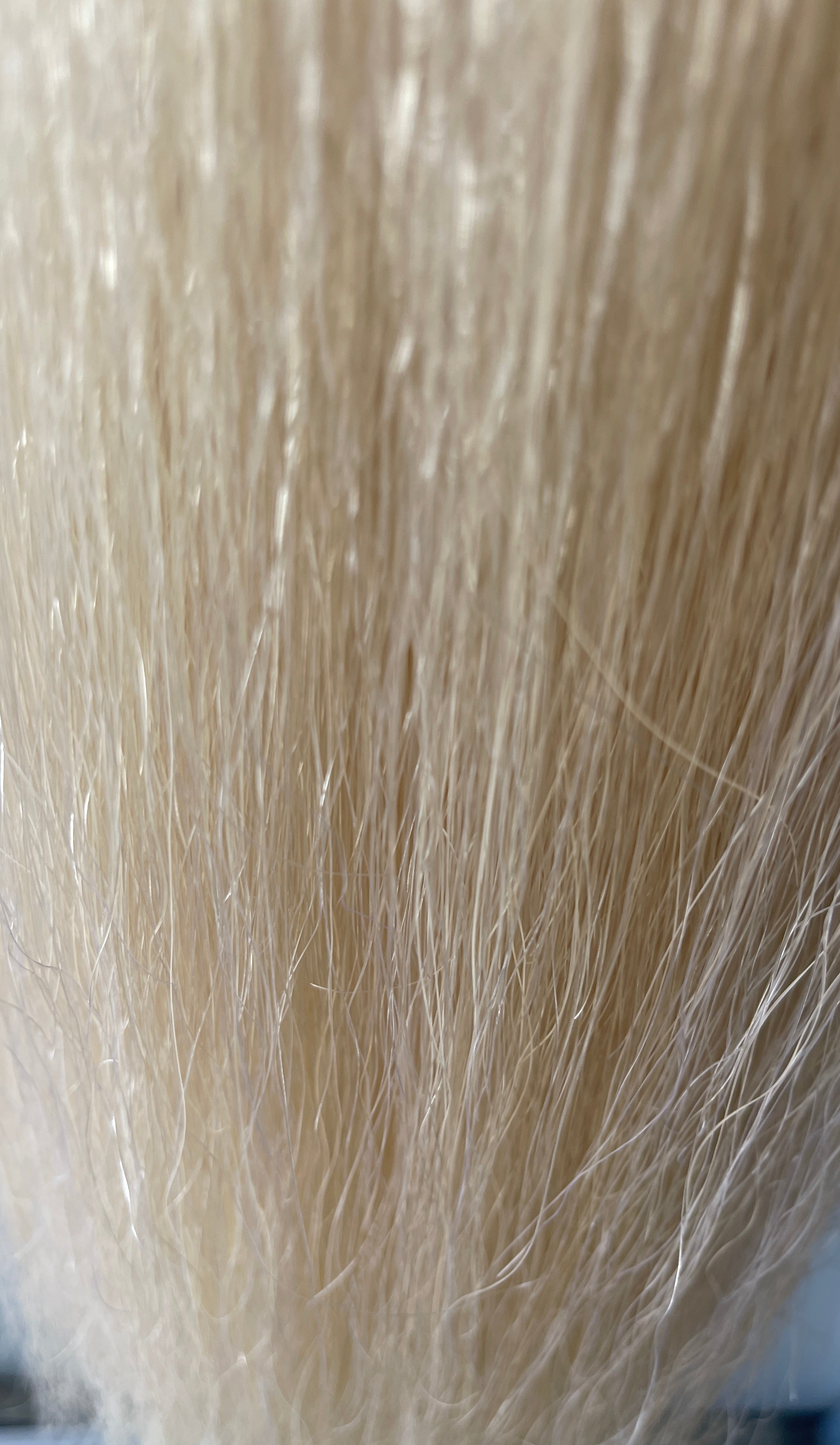 Qhorse Length 100 cm Pally white Big Double 600g of hair