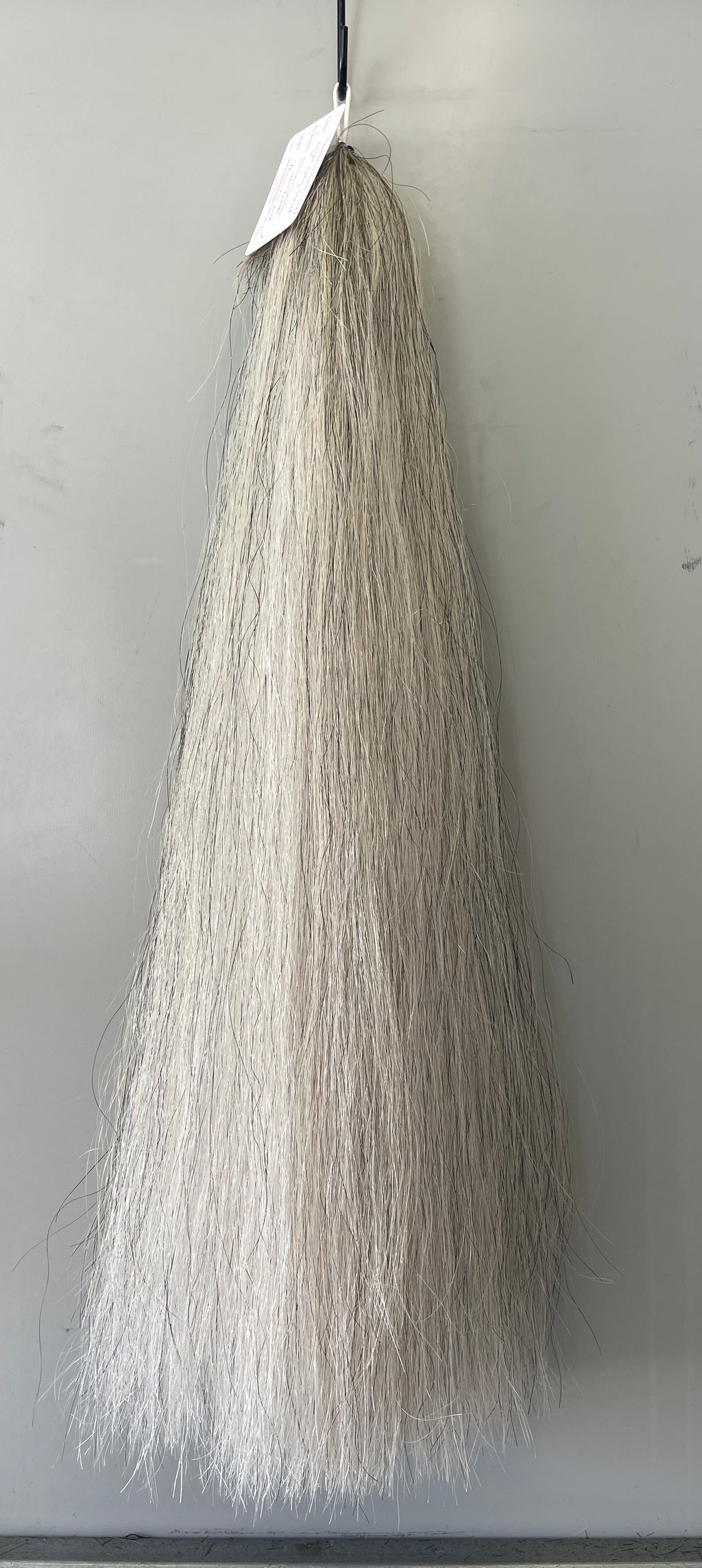 Light Grey blend 76 cm cut end Double thickness