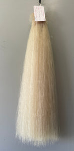 Pally white - off white full thickness ( just over single 260g of hair approximately) 70 cm long