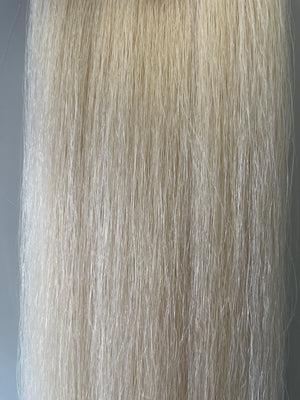 Qhorse Length 100 cm Pally white Big Double 600g of hair