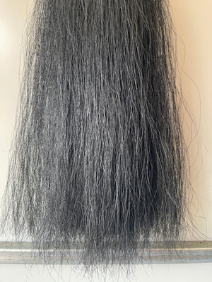 Dyed Black Full plus ( 1.5 times ) 310g  of hair 82 cm long