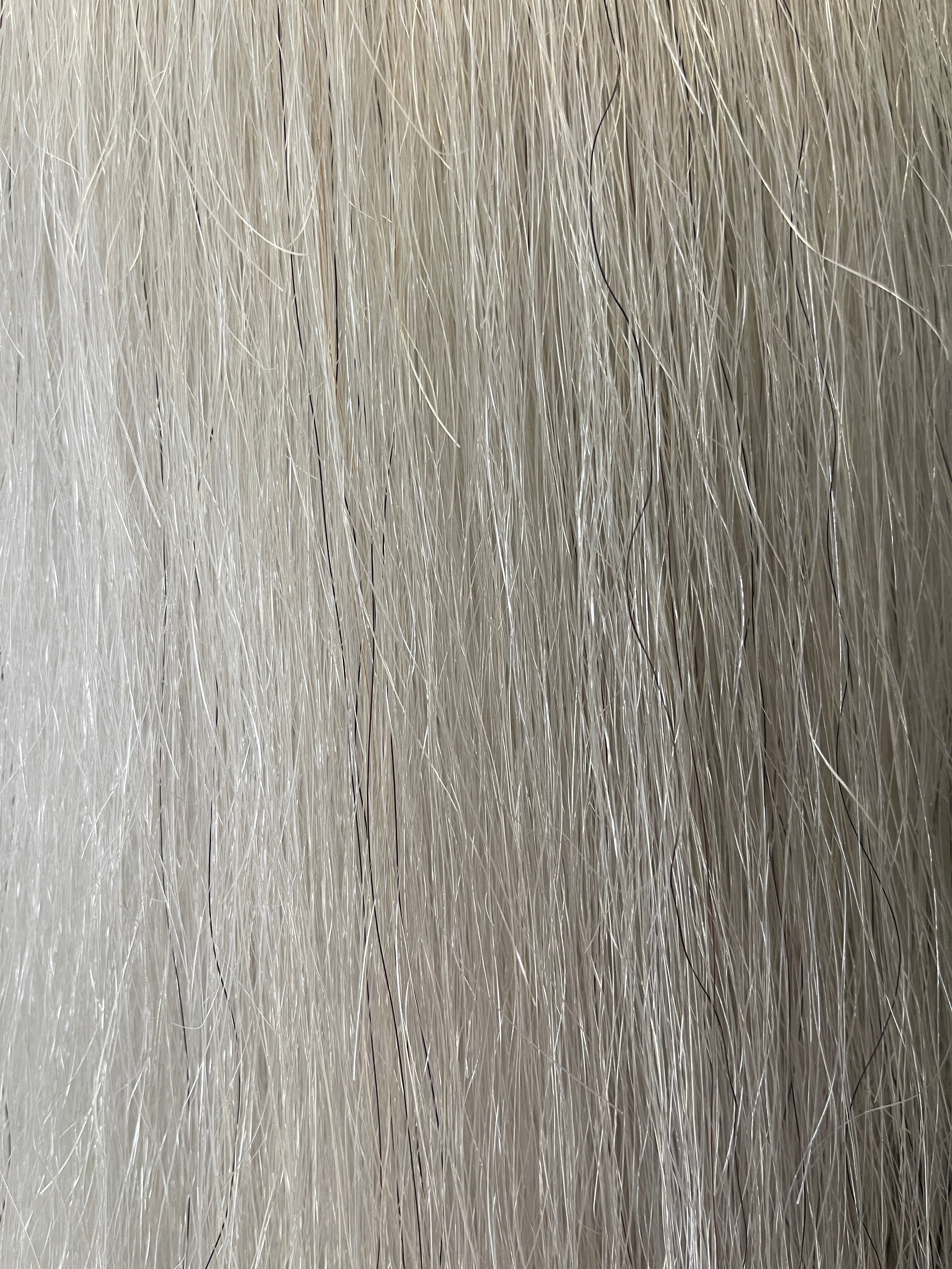 Light Grey 80 cm cut end Double thickness