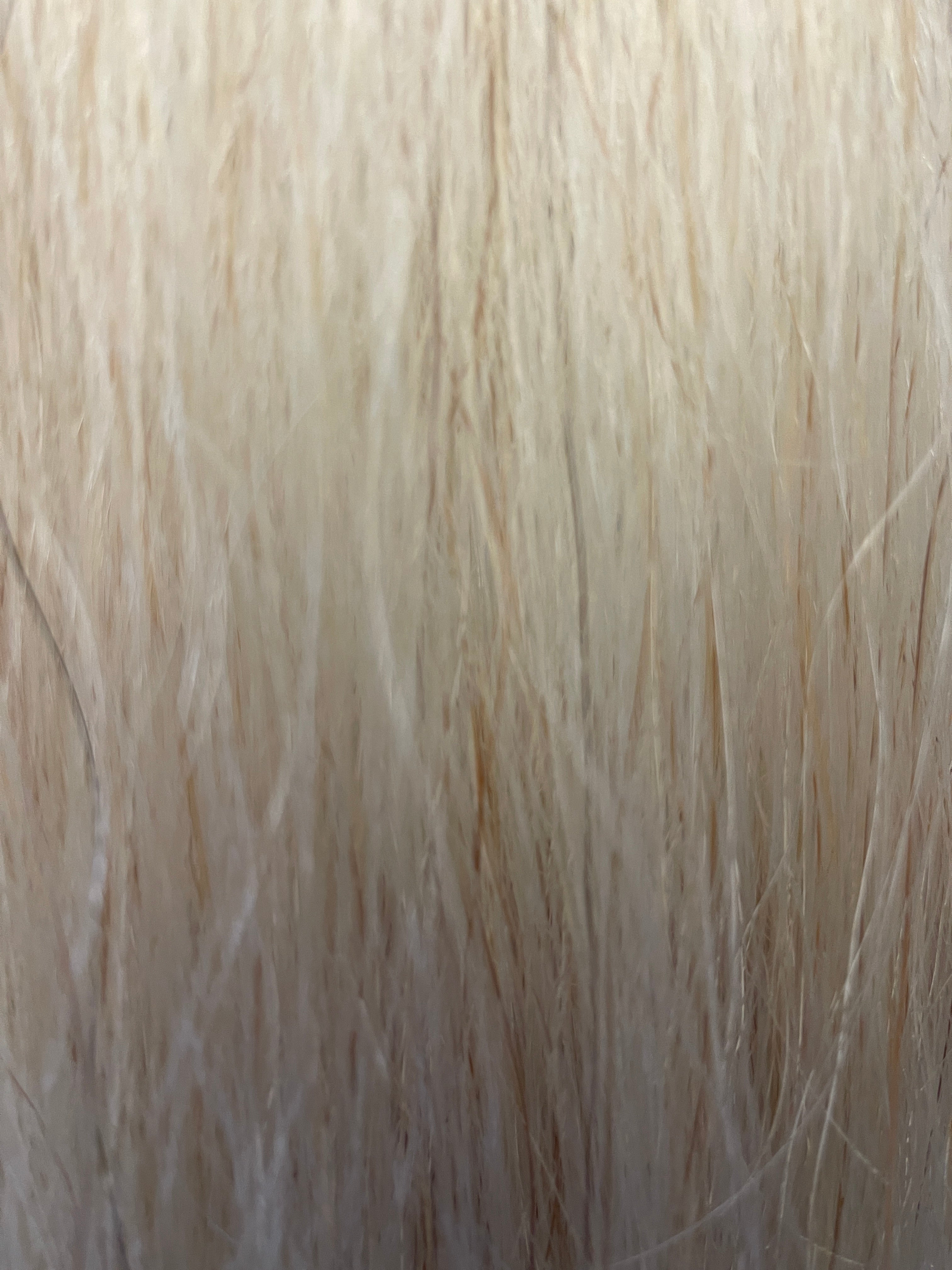 White flaxen - pally - 61 cm natural end single thickness