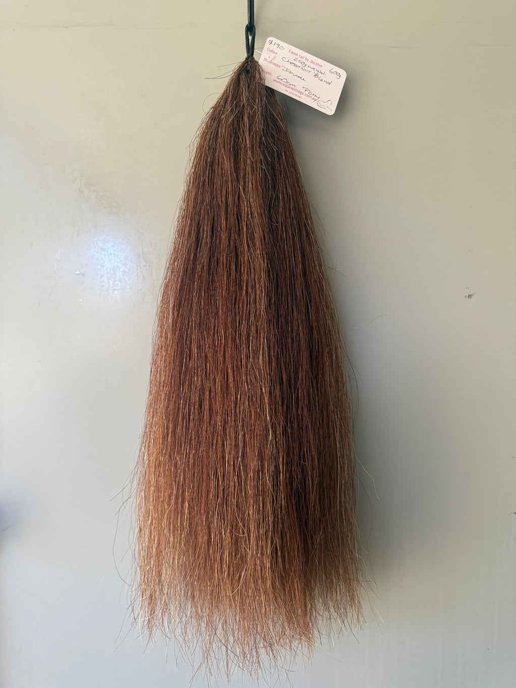 Weighted Chestnut blend Double 60 cm final weight 600g (250g weight added )