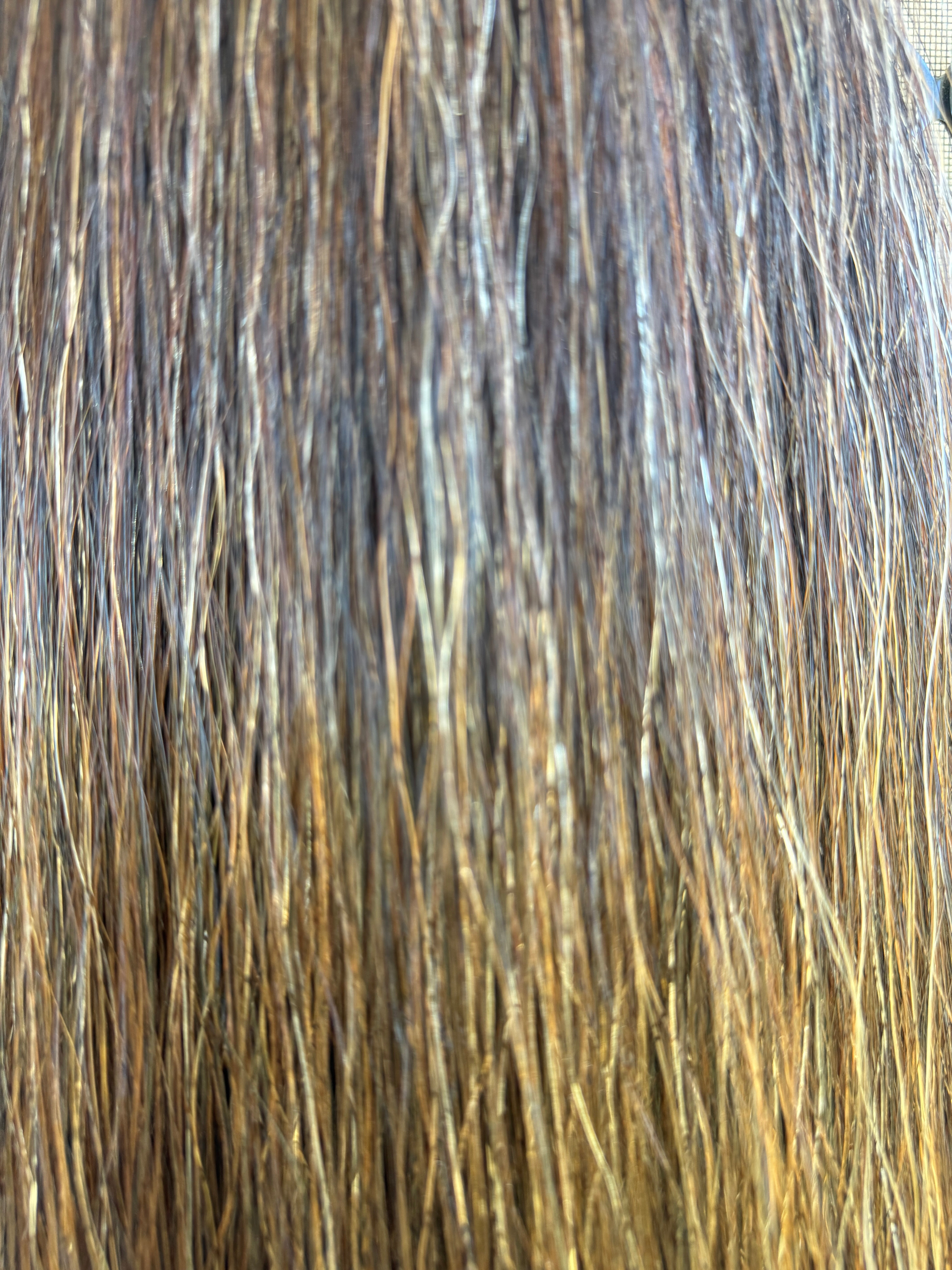 Dark liver mix blend Triple plus 3.5 times 70 cm cut end