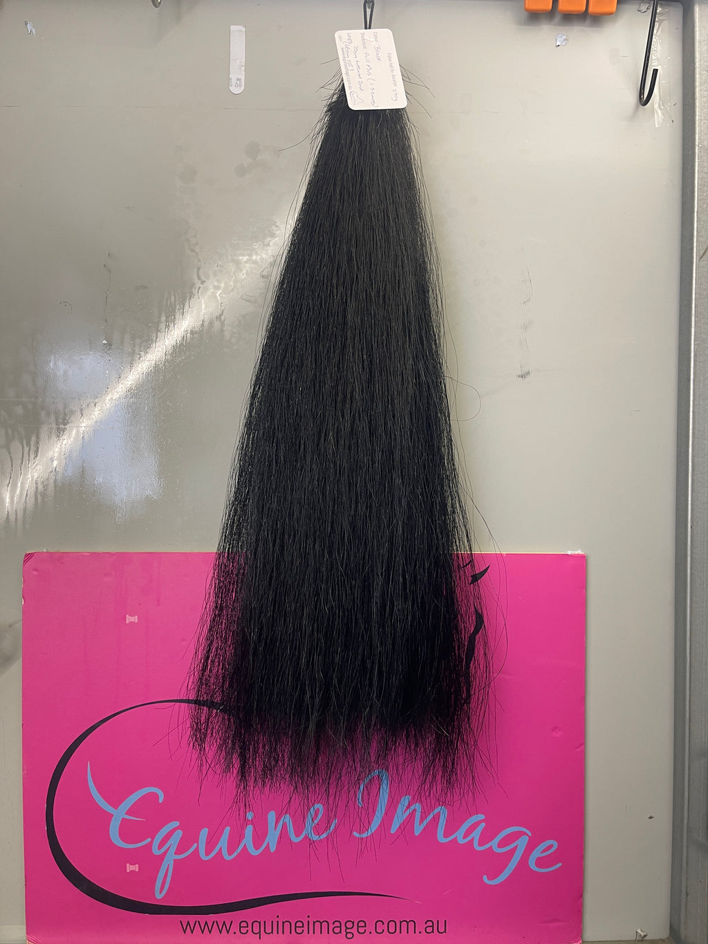 Dyed Black Full plus (1.5 times ) 70 cm natural end