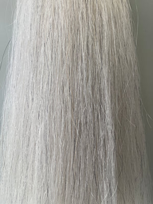 Light grey Full plus (1.5 times ) 58 cm cut end