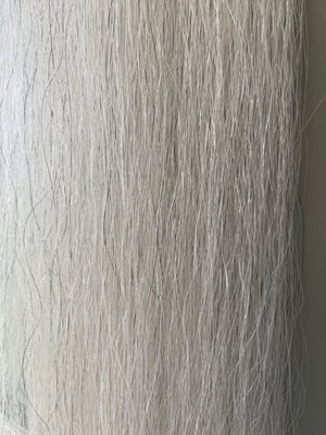 Light grey 88 cm cut end single / full thickness 250g